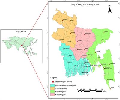 Spatio-temporal variability of climatic variables and its impacts on rice yield in Bangladesh